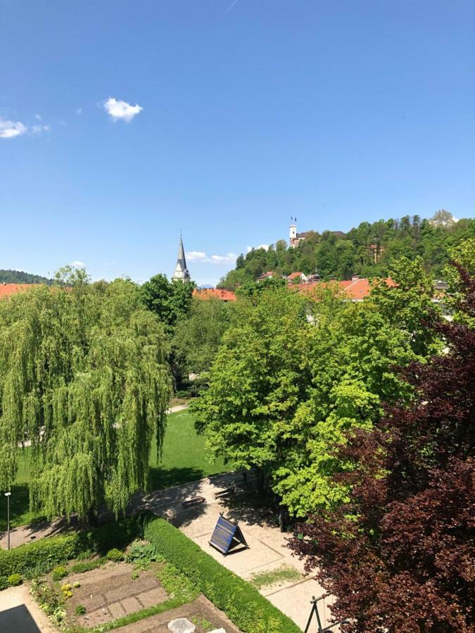 Castle View Studio Lägenhet Ljubljana Exteriör bild