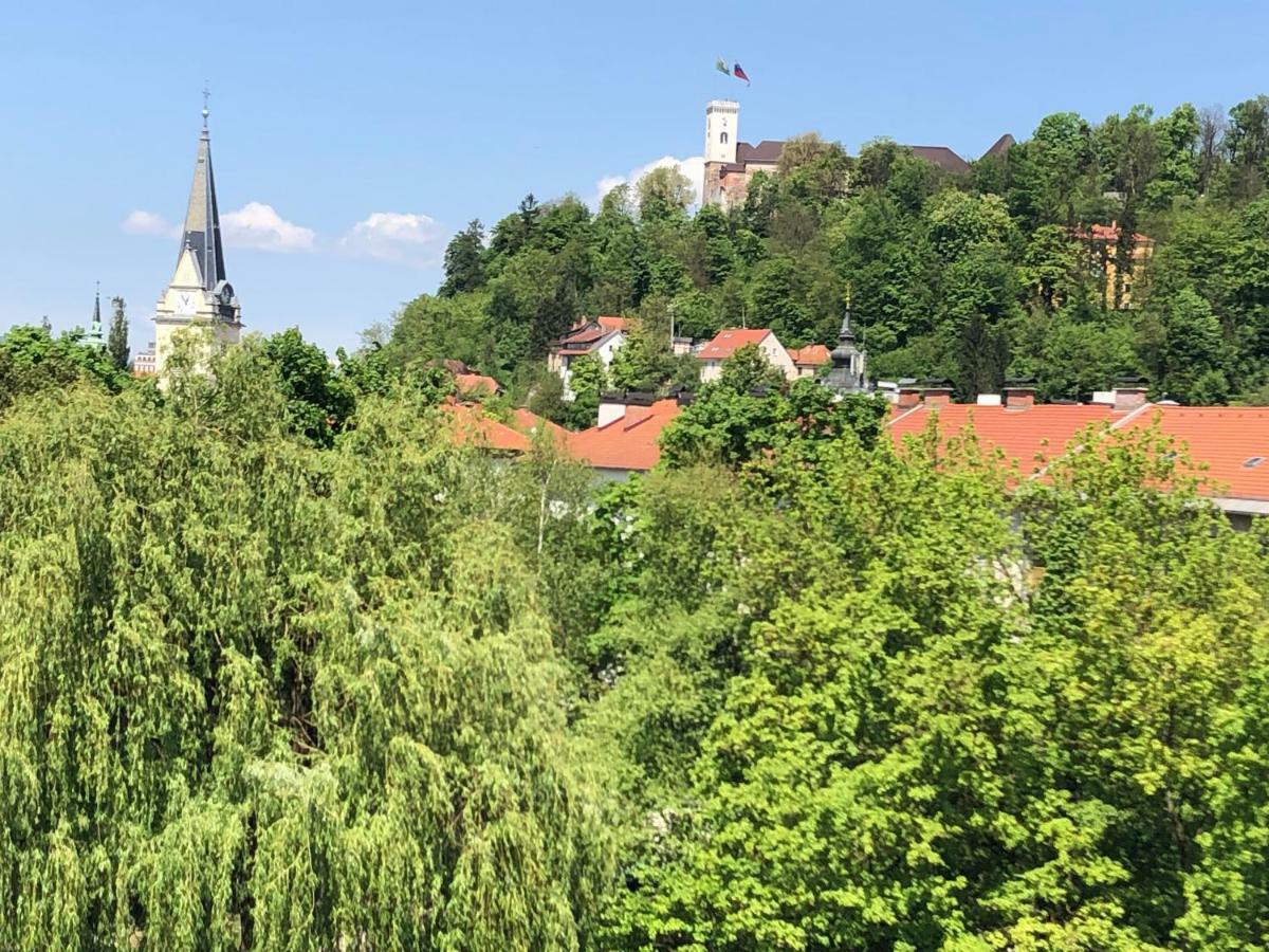 Castle View Studio Lägenhet Ljubljana Exteriör bild